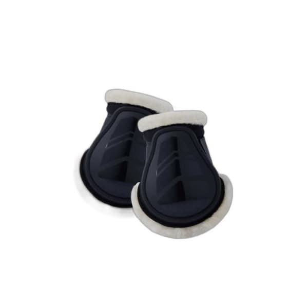 Fetlock damasker med fuskpälsfoder Horze Caliber - svart - Full