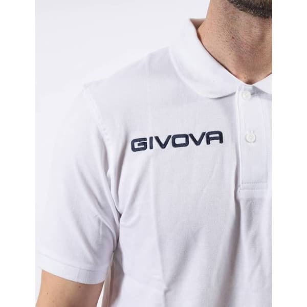 Sommar Polo - GIVOVA - 2XL - Korta ärmar - Vit - Regular fit