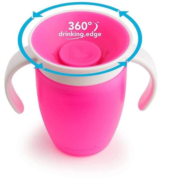 Munchkin Miracle 360 ​​207ml Learning Cup - Rosa
