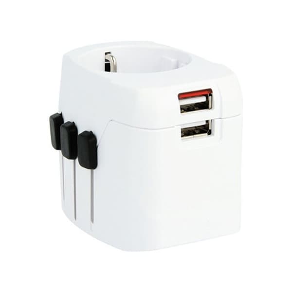 Skross 1302460 Pro Light USB-reseadapter (2xA)