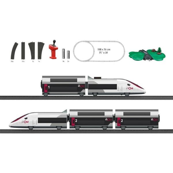 Märklin 029406 Märklin my World - TGV Duplex Starter Pack