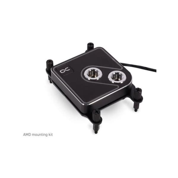 Vattenblock CPU - Alphacool - Core 1 - Noir - aRGB Aurora - Bas i nickelpläterad koppar