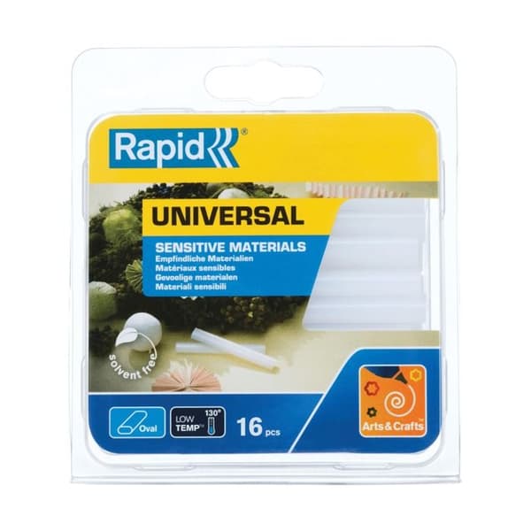 Limstift - RAPID - Oval - Låg temperatur - Multifunktion - 125 g