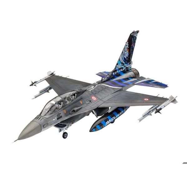 Maquette flygplan: Lockheed Martin F-16D Tigermeet 2014