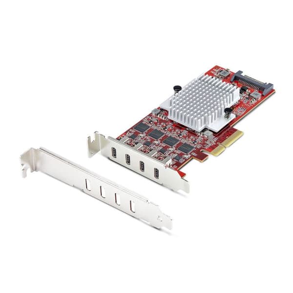 StarTech.com PCIe USB-C 4-port USB 3.2 10Gbps med 4 kontroller