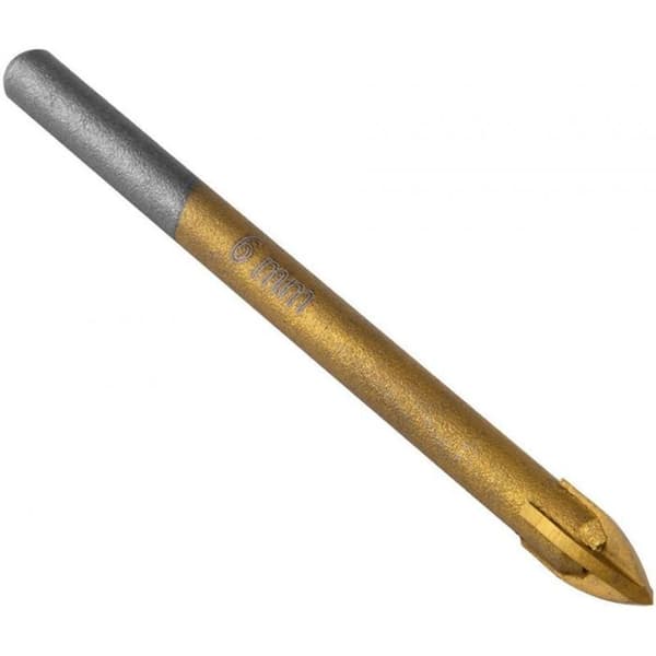 Foret - meche grafit Foret universell TiN, 6 mm