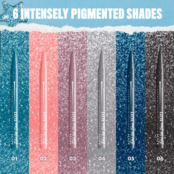 NYX Professional Makeup Epic Ink Eyeliner Glitz SHIMMER STITCH