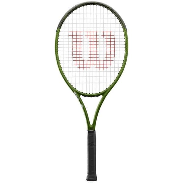Juniorkrocket - WILSON - Blade Feel Comp 26 - Grön Färg - För Barn - Lätt Ram