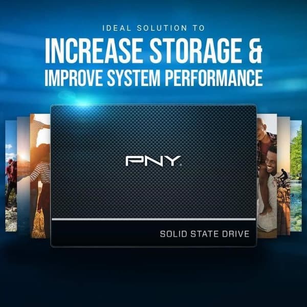 PNY - CS900 SATA - Intern SSD - 2,5" - 250GB