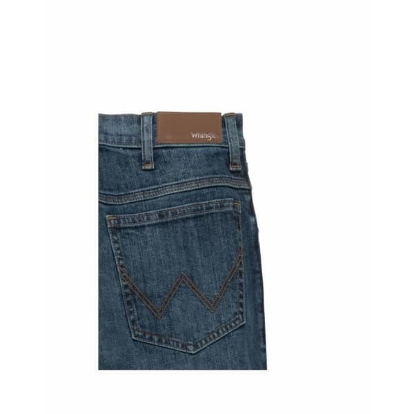 Jeans - Wrangler - Rakt - Blå - 34x32 - Man