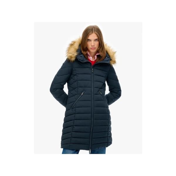 Superdry Damjacka Fuji Blå Syntetisk