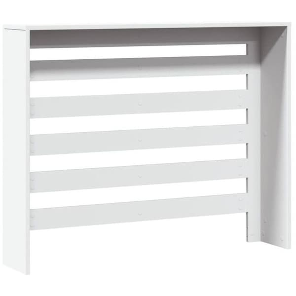 Cache radiator vit 104x20x82 cm ingenjörsträ