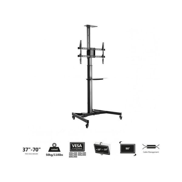 Support TV - EWENT - EW1540 - 37-70 tum - Lutning - 50 kg max