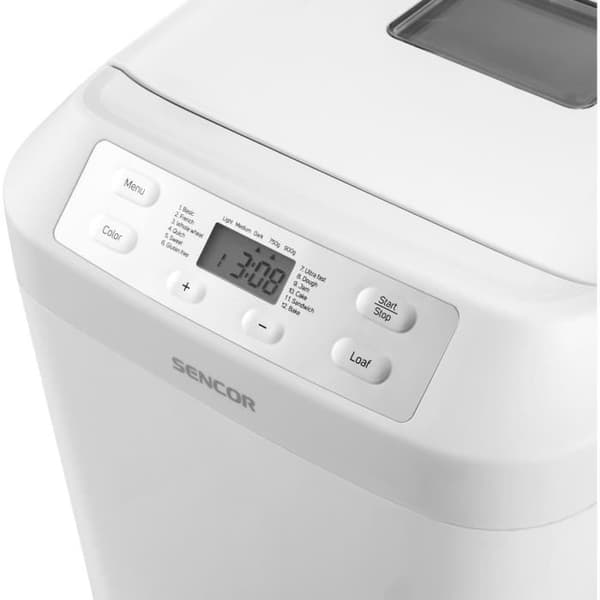 Brödmaskin - SENCOR - SBR 1040WH - 550 W - Vit