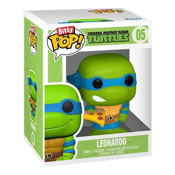 Figurine Bitty Pop! Ride | Sköldpaddorna | Leonardo Med Vän