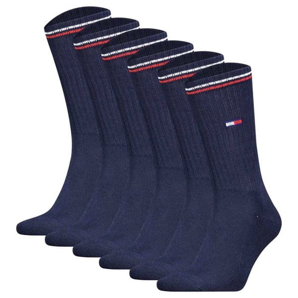 Tommy Hilfiger Strumpor Herr - ,Förpackning med 6,Ikonisk Strumpa