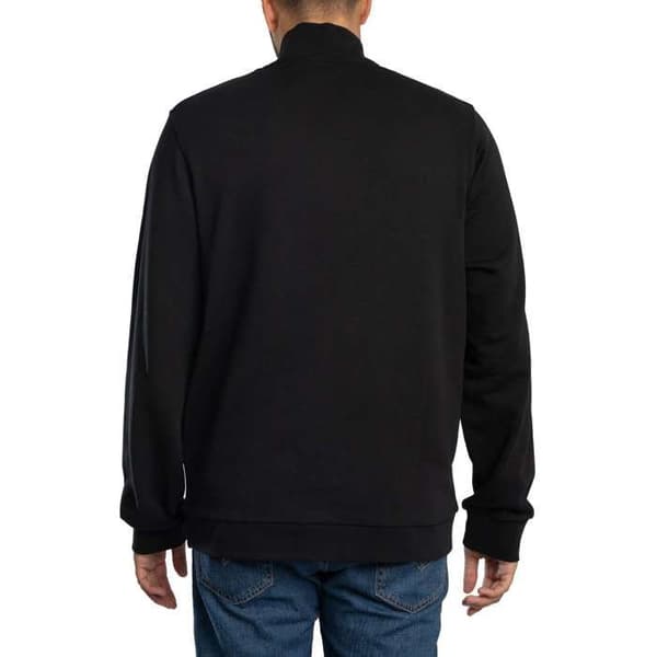 Sweatshirt Bouclé Med Kvart Zip - Lyle & Scott