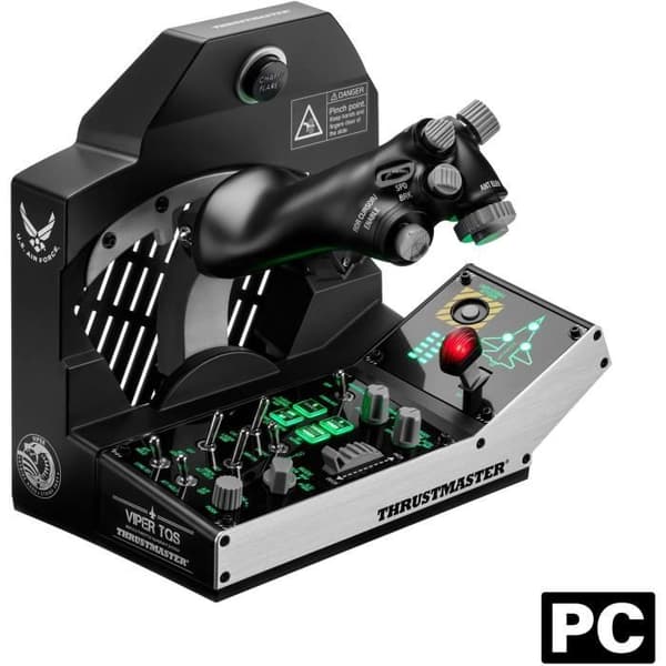 Gasreglage - THRUSTMASTER - Viper TQS Mission Pack - Svart