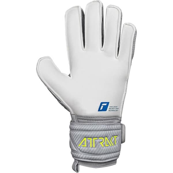 Reusch Attrakt Grip Finger Support målvaktshandskar - grå