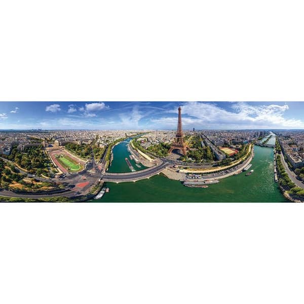 Pussel 1000 bitar panoramisk: Paris, Frankrike