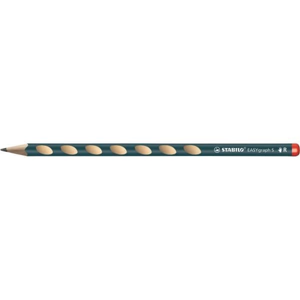 STABILO 2 grafitpenna HB EASYgraph S högerhänt - Blå skiffer