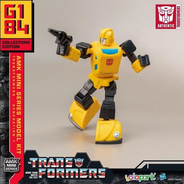 Yolopark - Transformers: Generation One - Plastfigur Modellkit AMK Mini Series Bumblebee 10 cm