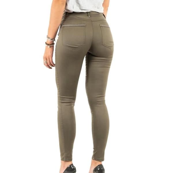 Slim Kaki Byxor Dam Morgan PACO