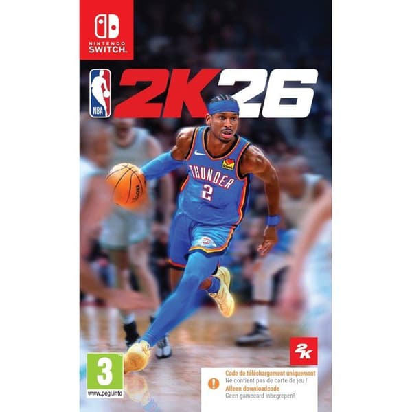 NBA 2K26 - Nintendo Switch-spel - Kod i en låda