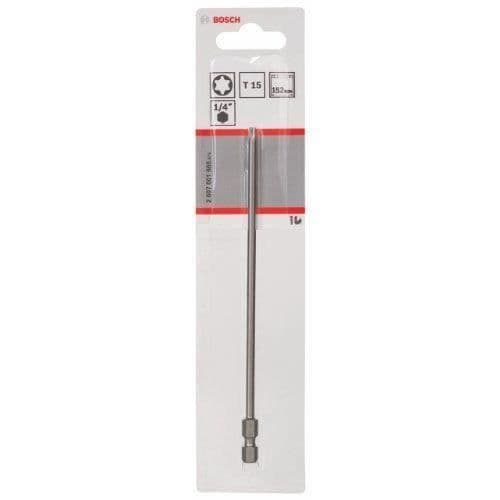 Skruvbits - BOSCH - T 10 - Torx - TIN-beläggning - Max Grip