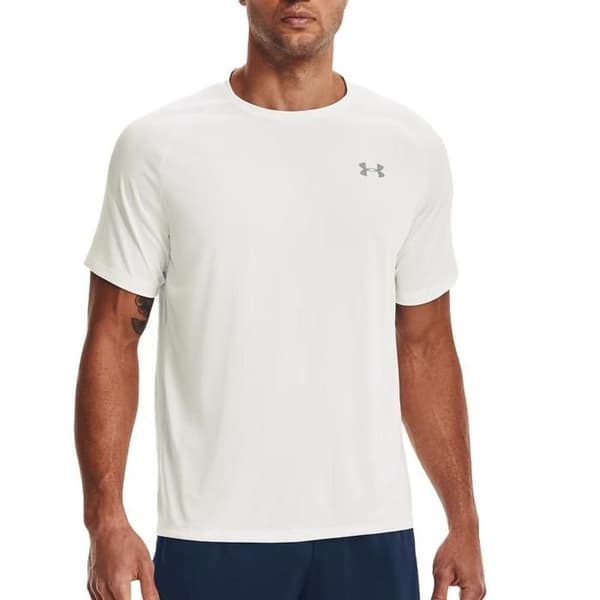 T-shirt Vit Man Under Armour Streaker