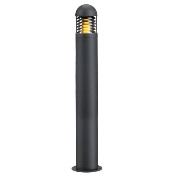 Utomhuspost KURT i grått PVC