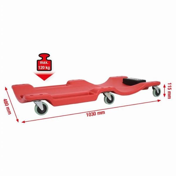 Visiter vagn - KS TOOLS - Ergonomisk - Praktisk - Lätt - Hållbar