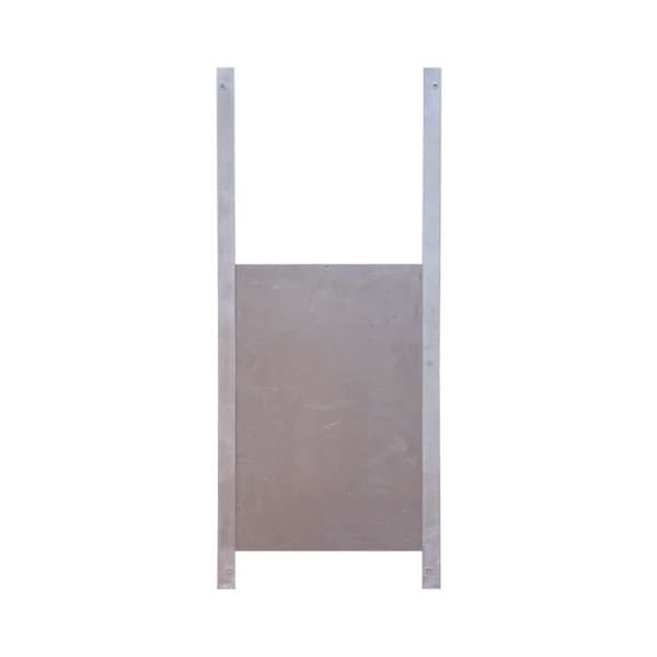 Aluminiumglidare + Aluminiumlucka 33*22cm