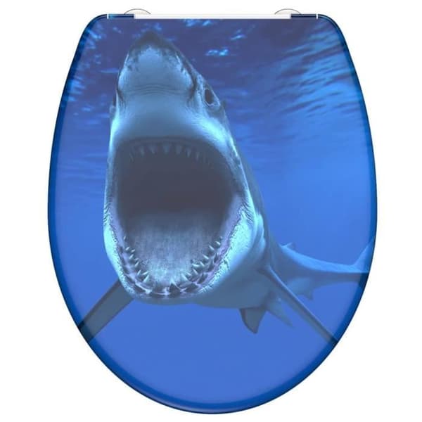 SCHÜTTE Toalettsits med soft close SHARK