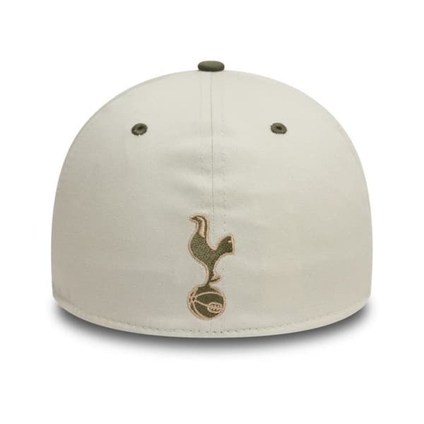 New Era 39Thirty Stretch Cap - Tottenham Hotspur sten beige
