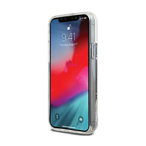 Smartphonefodral - DKNY - iPhone 12 / iPhone 12 Pro - Svart - Glitter - Mjuk