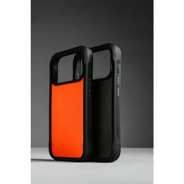Coque - NOMAD - iPhone 17 Pro - Orange Ultra - Robust skydd - Kompatibel med MagSafe