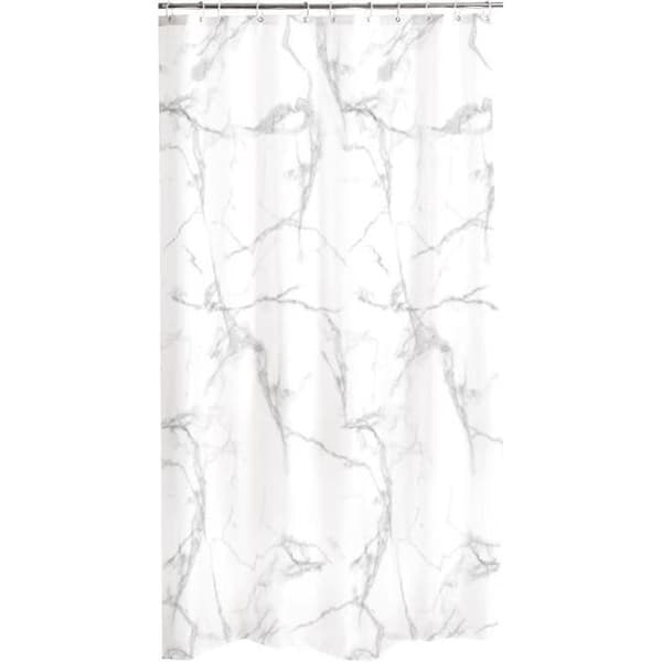 Duschdraperi - L3C - Marmor - Polyester - 180x200 cm - Nutida