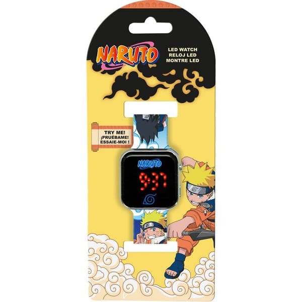 LED-klocka - KIDS LICENSING - Naruto - Från 4 år