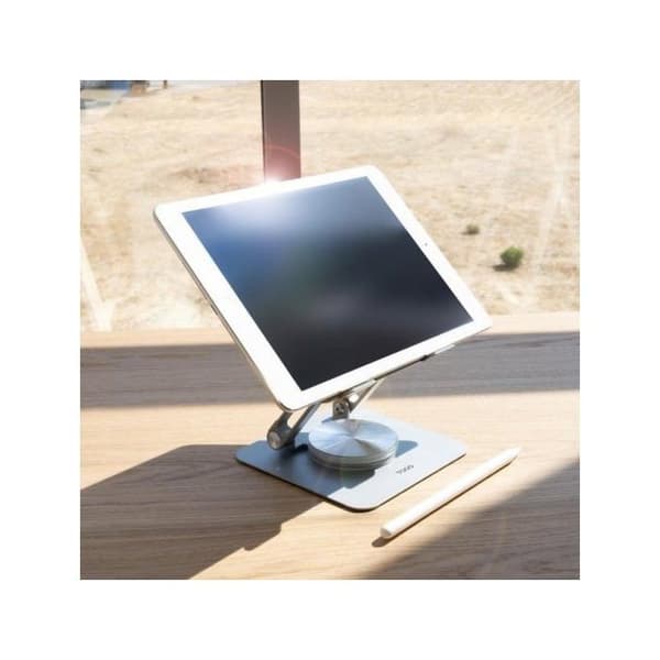 Tablettstöd TooQ PH-NARVI-S Silver 360° rotering justerbart upp till 13"