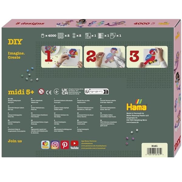 Hama - Box med pärlor Sväntsjöar - JBM