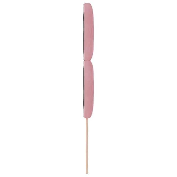 vidaXL Sänggavel Rosa 100 cm Sammet 3337911
