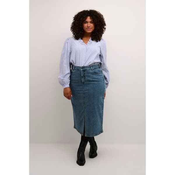 Jeanskjol dam KAFFE Curve Diana