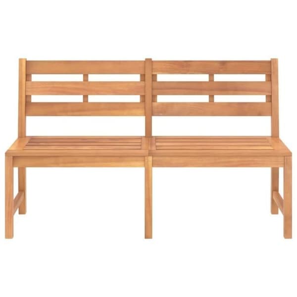 vidaXL Trädgårdsbänk 150 cm Massiv teak