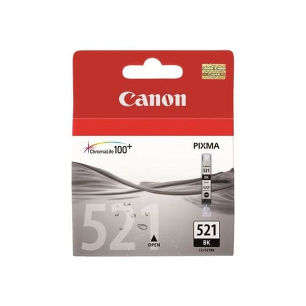 Canon CLI-521BK bläckpatron - svart - bläckstråle - 3425 sidor