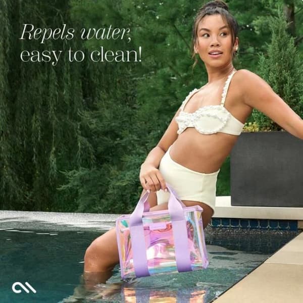 Axelväska - CASE-MATE - Soap Bubble Mini Tote - Vattentät - Iriserande - Dam