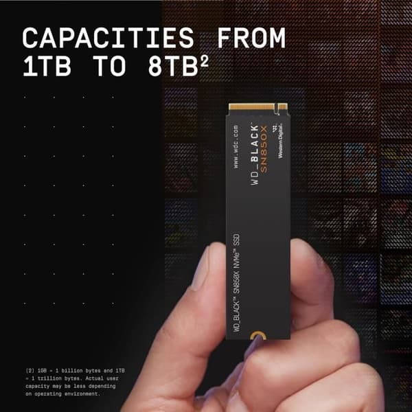 Intern SSD - GENERIC - WDBLACK SN850X - 8 To - Hög Prestanda - Gaming SSD