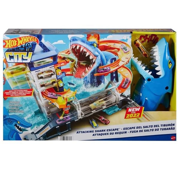 Playset - HOT WHEELS - Shark attack box set - Boy - Child - Hot Wheels