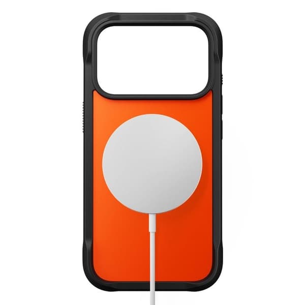 Coque - NOMAD - iPhone 17 Pro - Orange Ultra - Robust skydd - Kompatibel med MagSafe