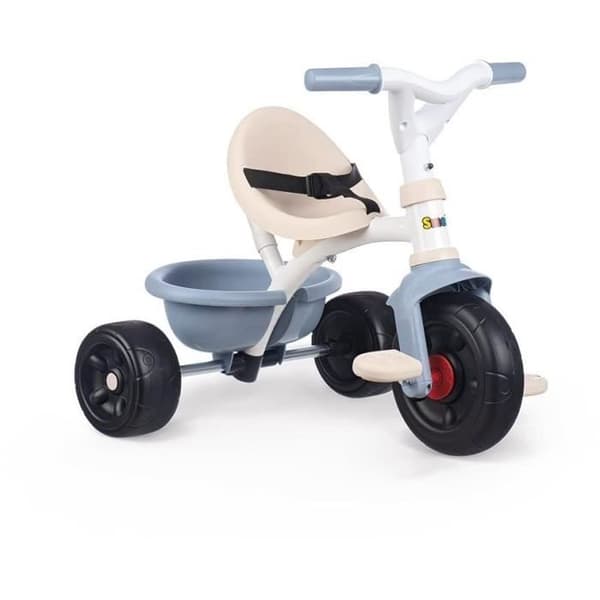 SMOBY - Be Fun Confort evolving baby trehjuling - Metallstruktur - Blå